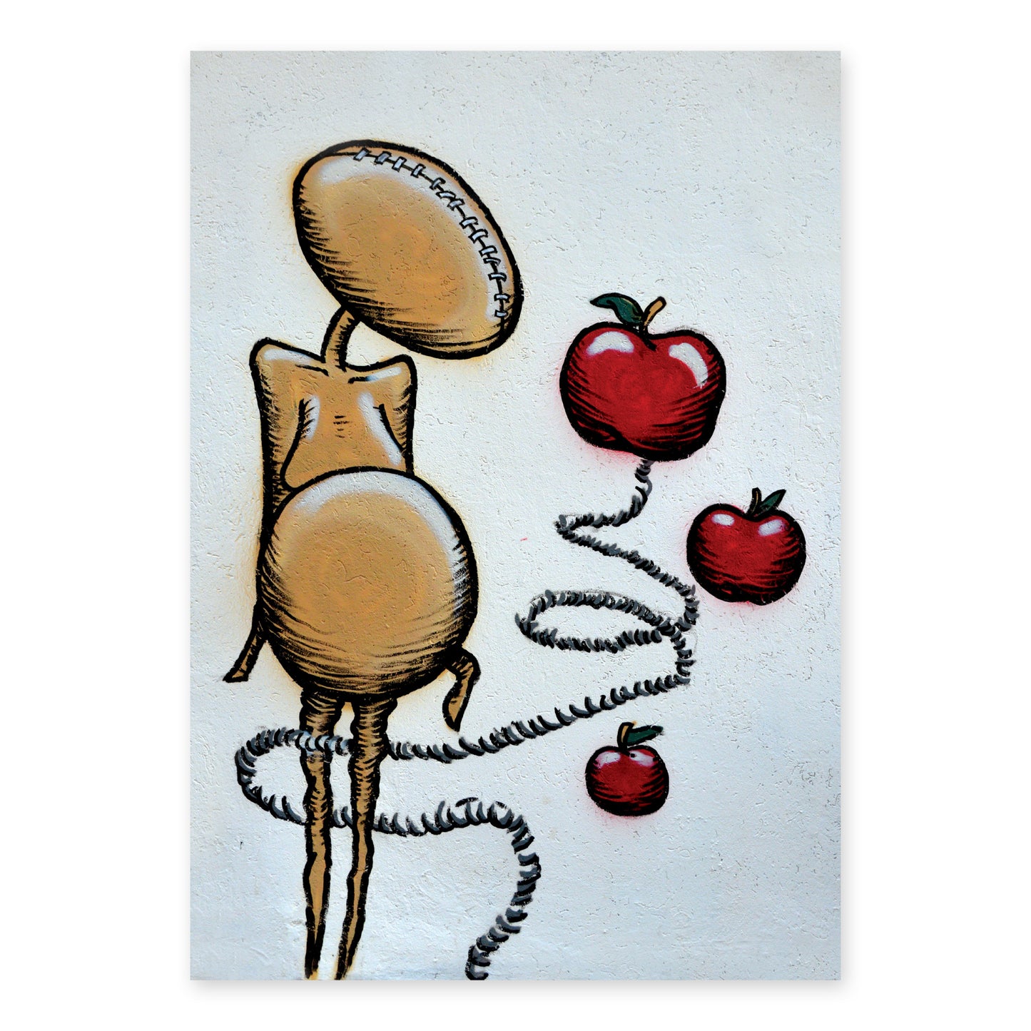 Florentine by Damian Tab, featuring Seed in a Tel Aviv street scene, sticker