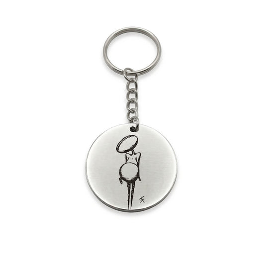Seed Keychain by Damian Tab, featuring Seed character