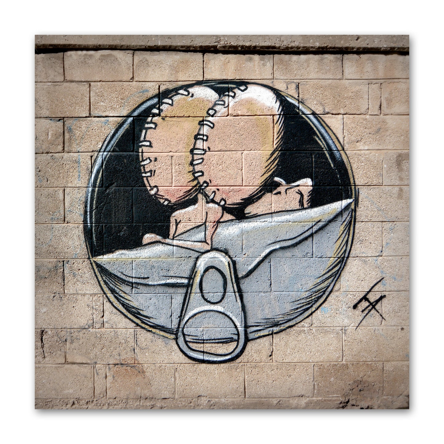 TunaCan by Damian Tab, featuring Seed, print